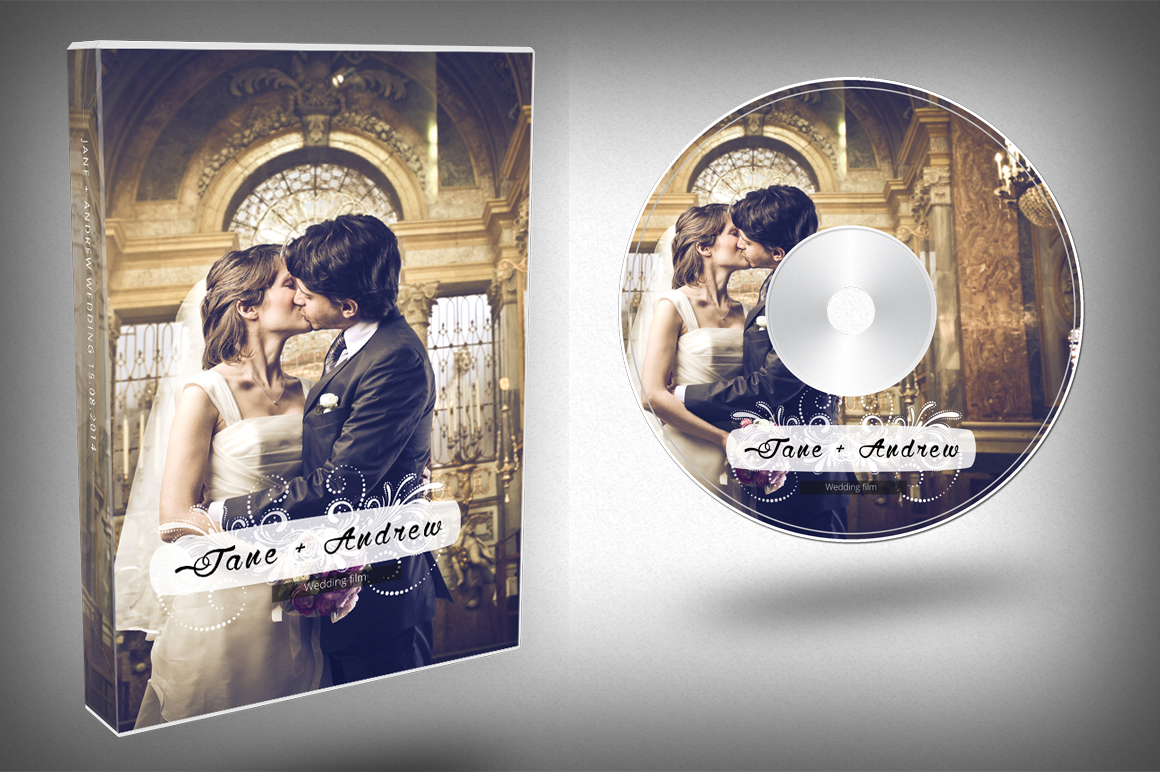 Elegant Wedding Dvd Cover ~ Templates On Creative Market 