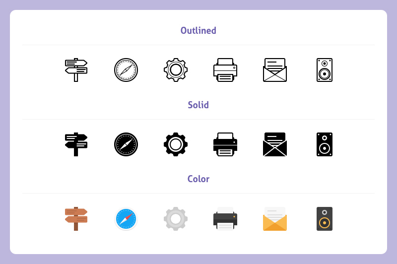 Filo: 450 Flat Vector Icons ~ Icons on Creative Market