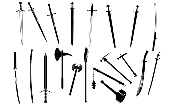 Weapons Vector Pack Weapons Vector Pack