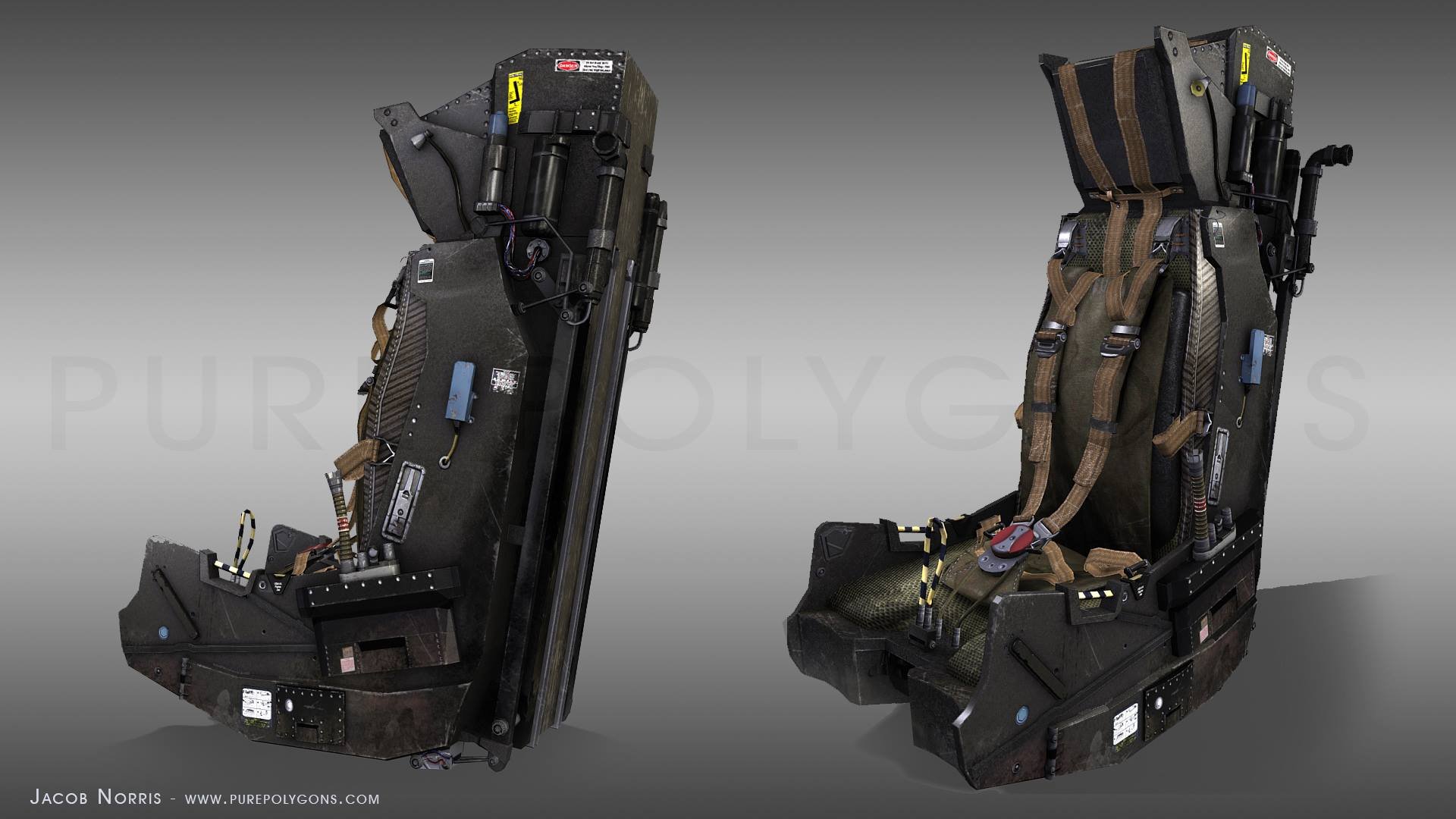 Game & Film Ejection Seat Vehicles on Creative Market