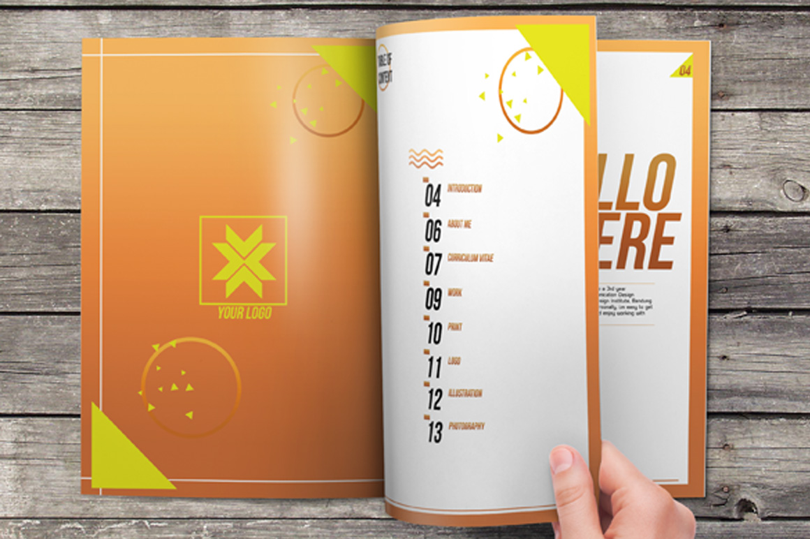 Portfolio Book (14 pages) ~ Stationery Templates on Creative Market