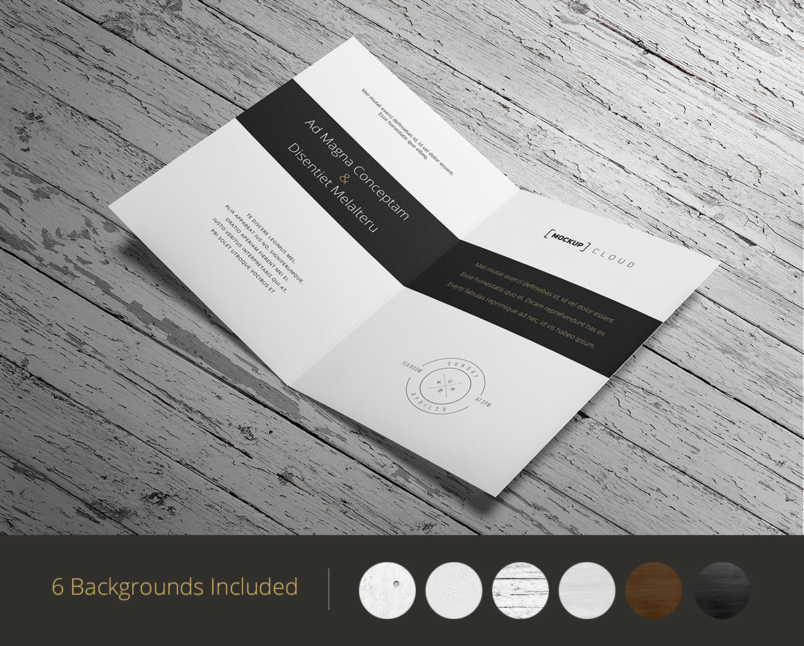 Download Invitation / Greeting Card Mock-Up ~ Product Mockups on ...