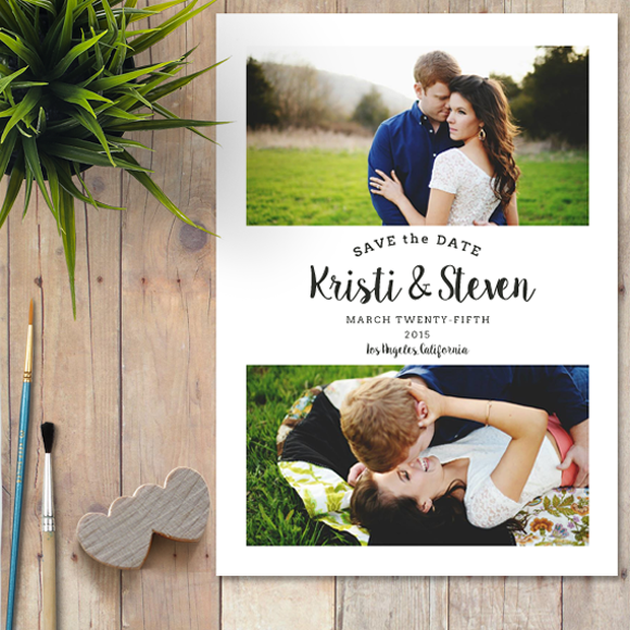 Download Save The Date Photoshop Template ~ Invitation Templates on ...