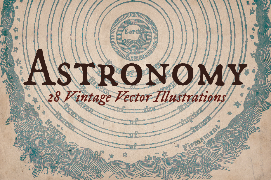 Vintage Astronomy Illustrations ~ Illustrations on Creative Market