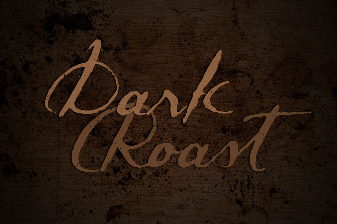 Dark Roast Script Fonts on Creative Market