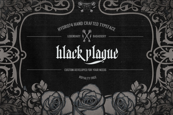 Black Plague ~ Blackletter Fonts on Creative Market