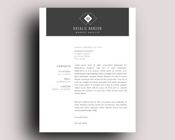 Word Resume Business Card Templates Resume Templates On Creative Market