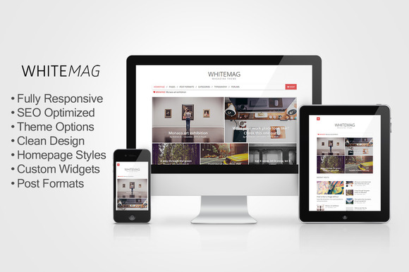 WhiteMag - Responsive Magazine Theme