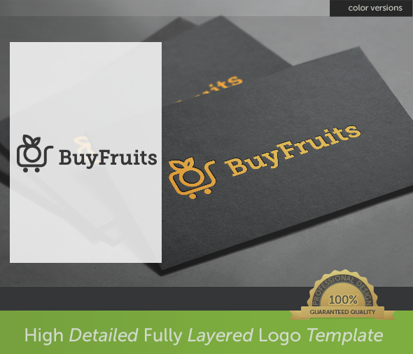 Fruit Delivery logo Logo Templates on Creative Market