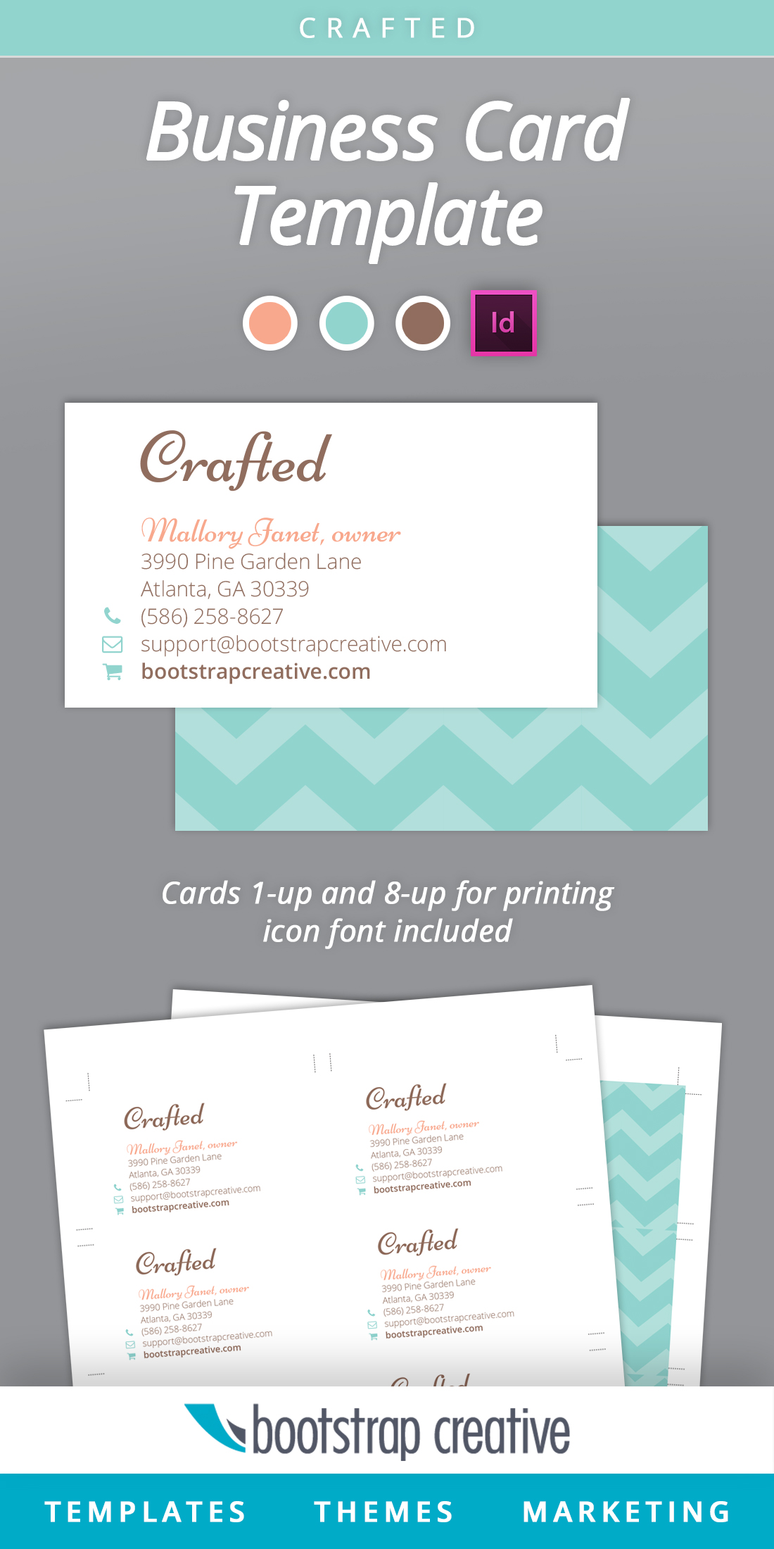 Indesign Business Card Template Tutorial