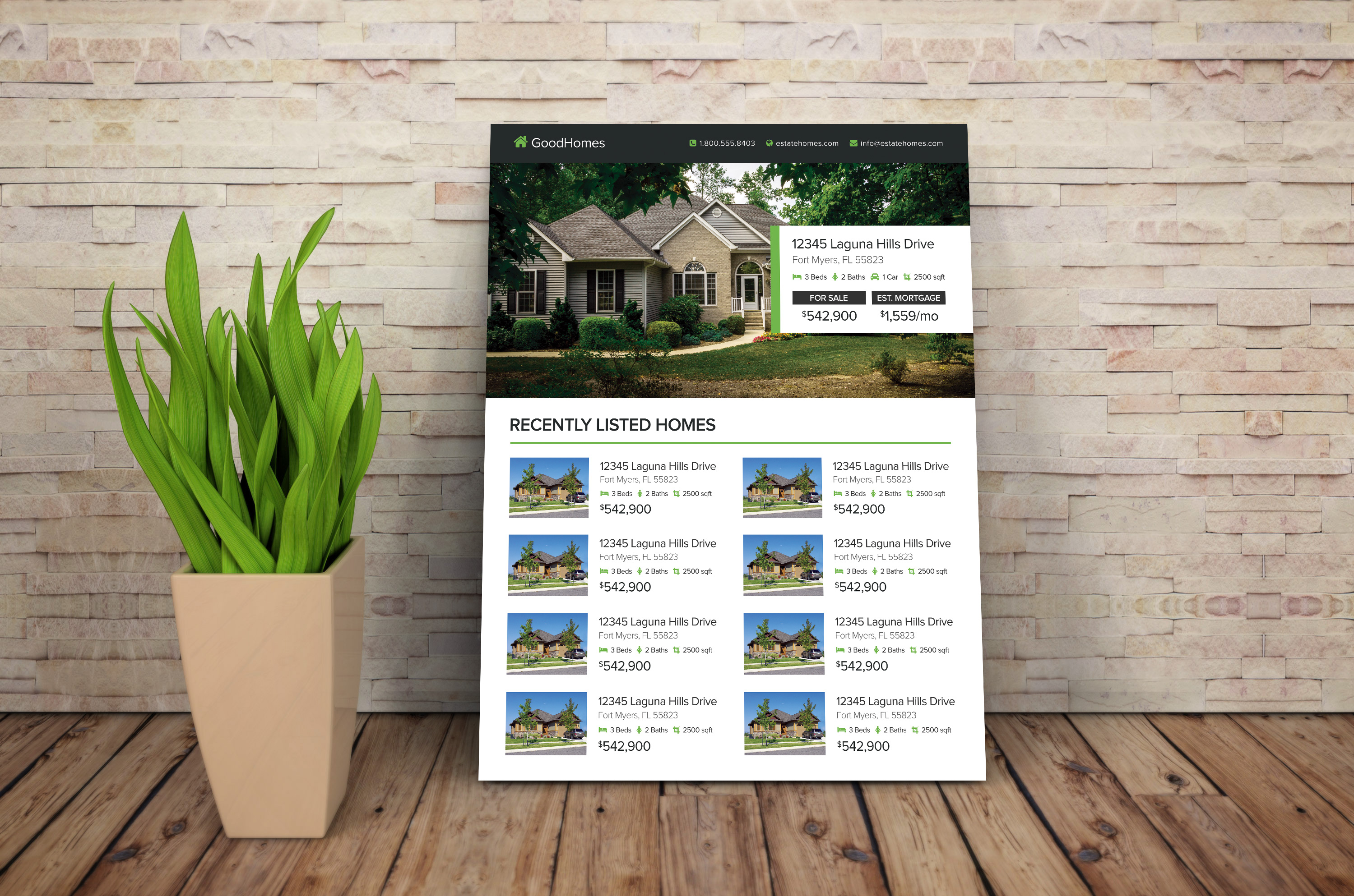 real estate flyer design software