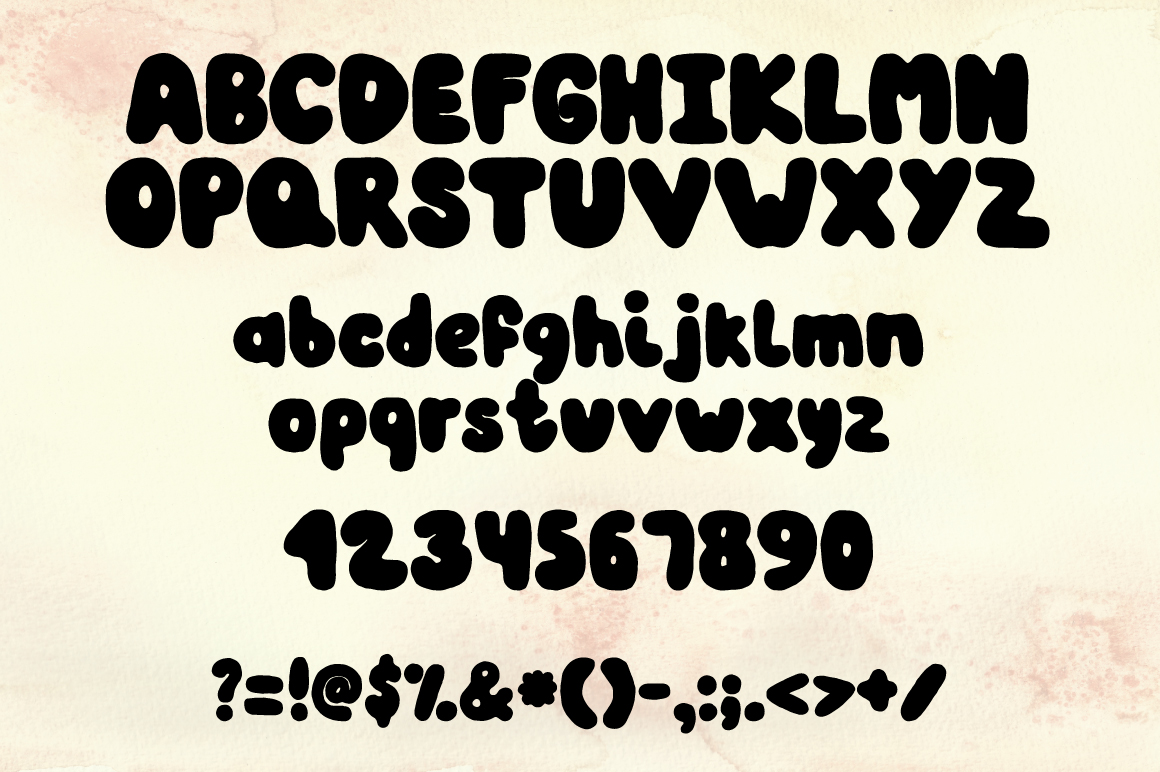 bubble letters font microsoft powerpoint
