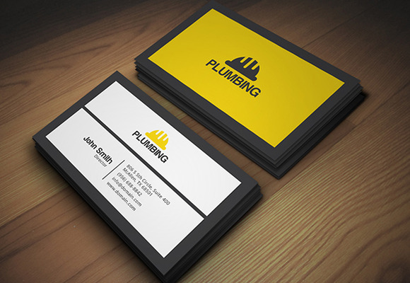 Plastering Business Cards Templates