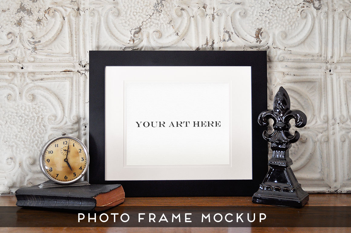 Realistic Photo Frame Art Mockup #1 ~ Product Mockups on Creative Market
