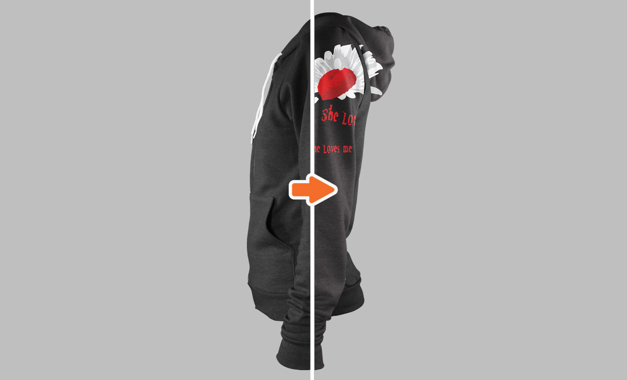 Download Ladies Ghosted Hoodie Mockup PSDs ~ Product Mockups on Creative Market