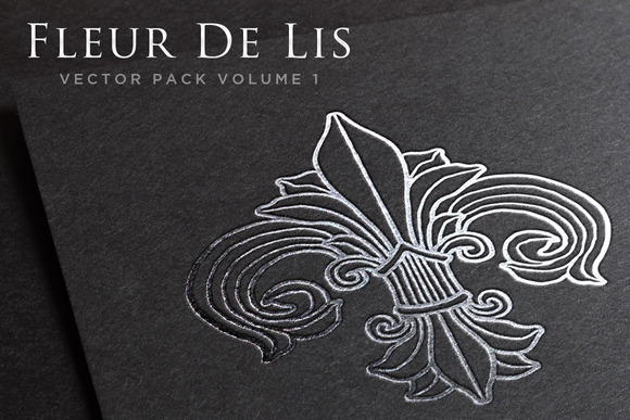 Fleur De Lis Vector Pack Volume 1 ~ Graphics on Creative Market
