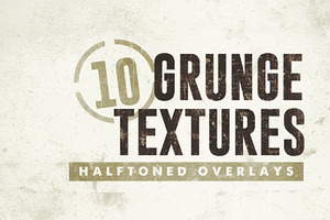 10 Grunge Textures/Overlays