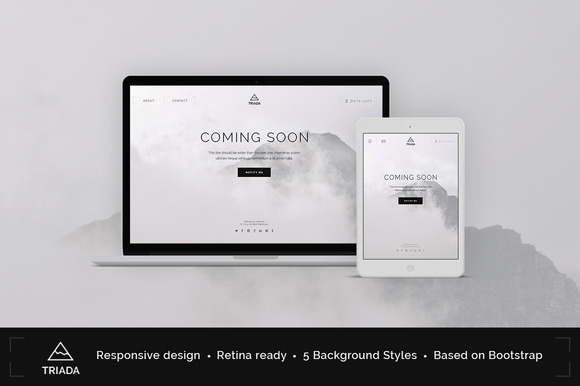 Triada — Coming Soon WP Plugin