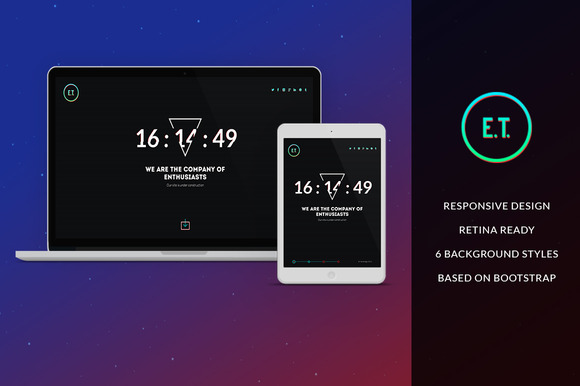 E.T. — Coming Soon WP Plugin