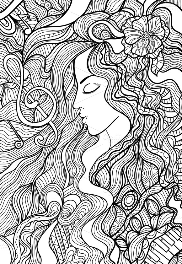Black And White Krishana Vector » Designtube - Creative Design Content