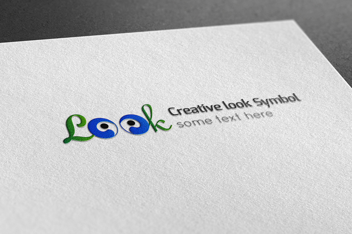 Creative Look Symbol Logo ~ Logo Templates on Creative Market