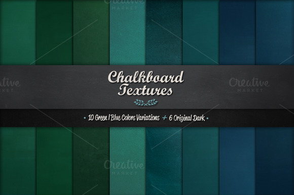 16 High Resolution Chalkboard Textures