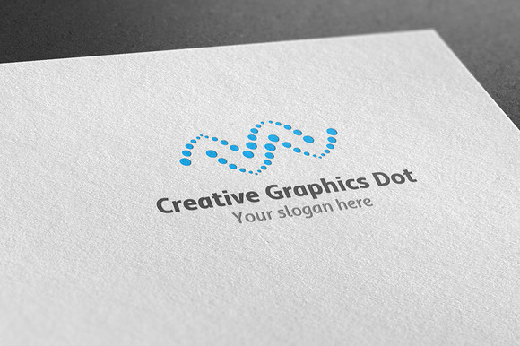 Creative Graphics Dot Logo Creative Graphics Dot Logo