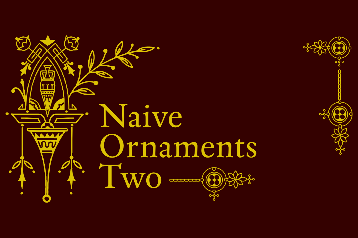 Free Naive Ornaments Script Fonts