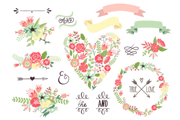 free modern flower clip art - photo #33