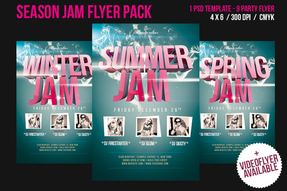 Season Jam Flyer Season Jam Flyer
