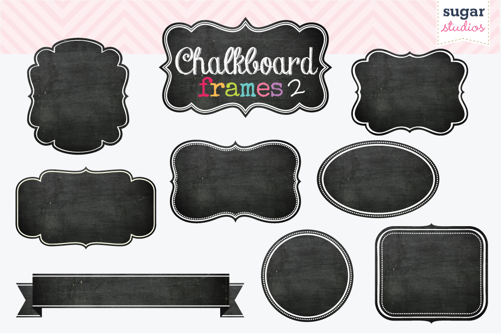chalkboard frames clipart free - photo #30