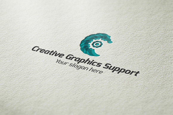 Creative Graphics Support Logo Creative Graphics Support Logo