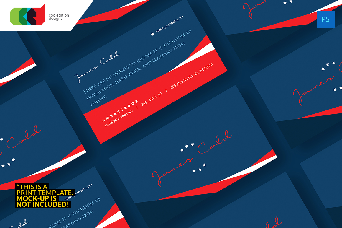 Political Business Card 38 Business Card Templates On Creative Market