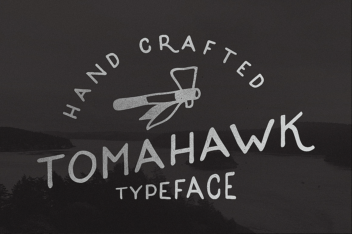 Tomahawk — Vintage Font ~ Display Fonts on Creative Market