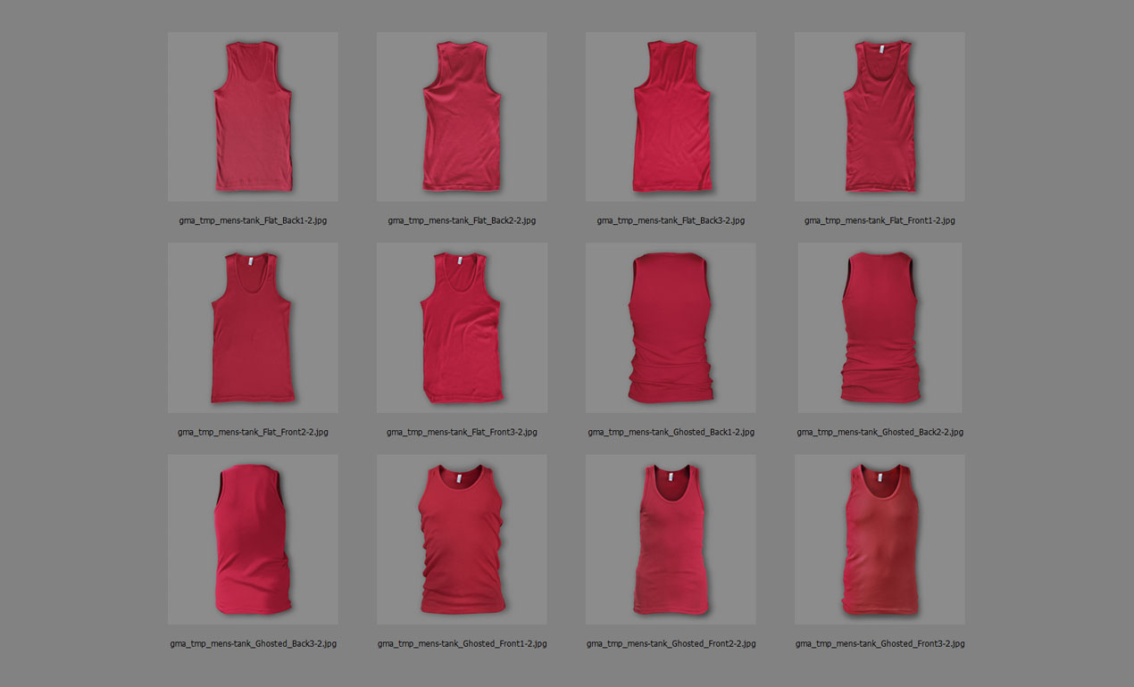 Men's Tank Top Templates Pack ~ Product Mockups on Creative Market