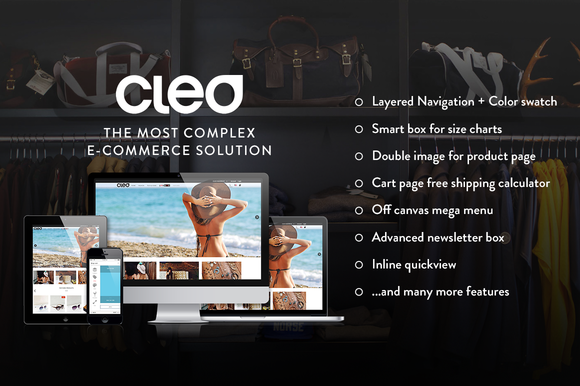Cleo - Responsive Magento Template