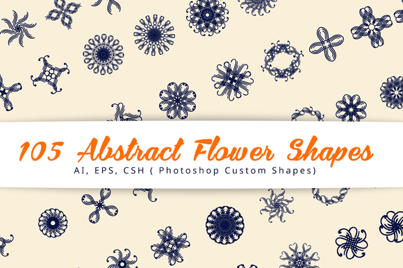 Abstract Flower Shapes 105 abstract flower shapes shapes on creative market Abstract Flower Shapes 105 abstract flower shapes shapes on creative market