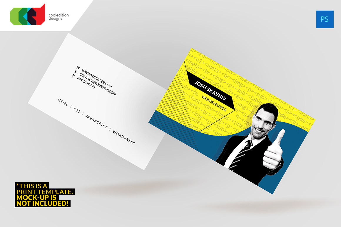 Web Developer Business Card 50 Business Card Templates On Creative Market Web Developer Business Card Templates