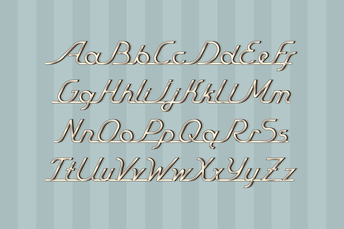 Vintage Auto Font Display Fonts on Creative Market