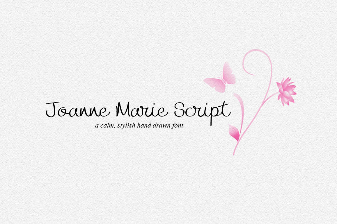 Free Joanne Marie Script Fonts