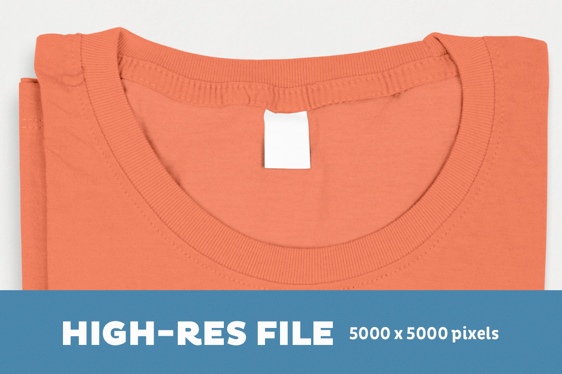 Folded T-Shirt Mockup Template ~ Product Mockups on Creative Market