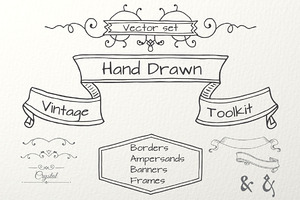 Hand Drawn Vintage Toolkit