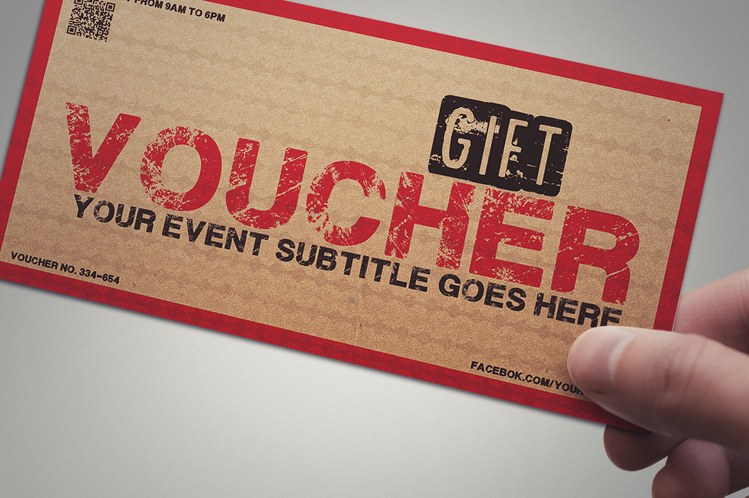 Elegant vintage GIFT VOUCHER Card Templates on Creative Market