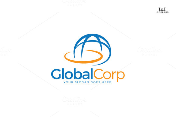 Global Corp Logo ~ Logo Templates on Creative Market