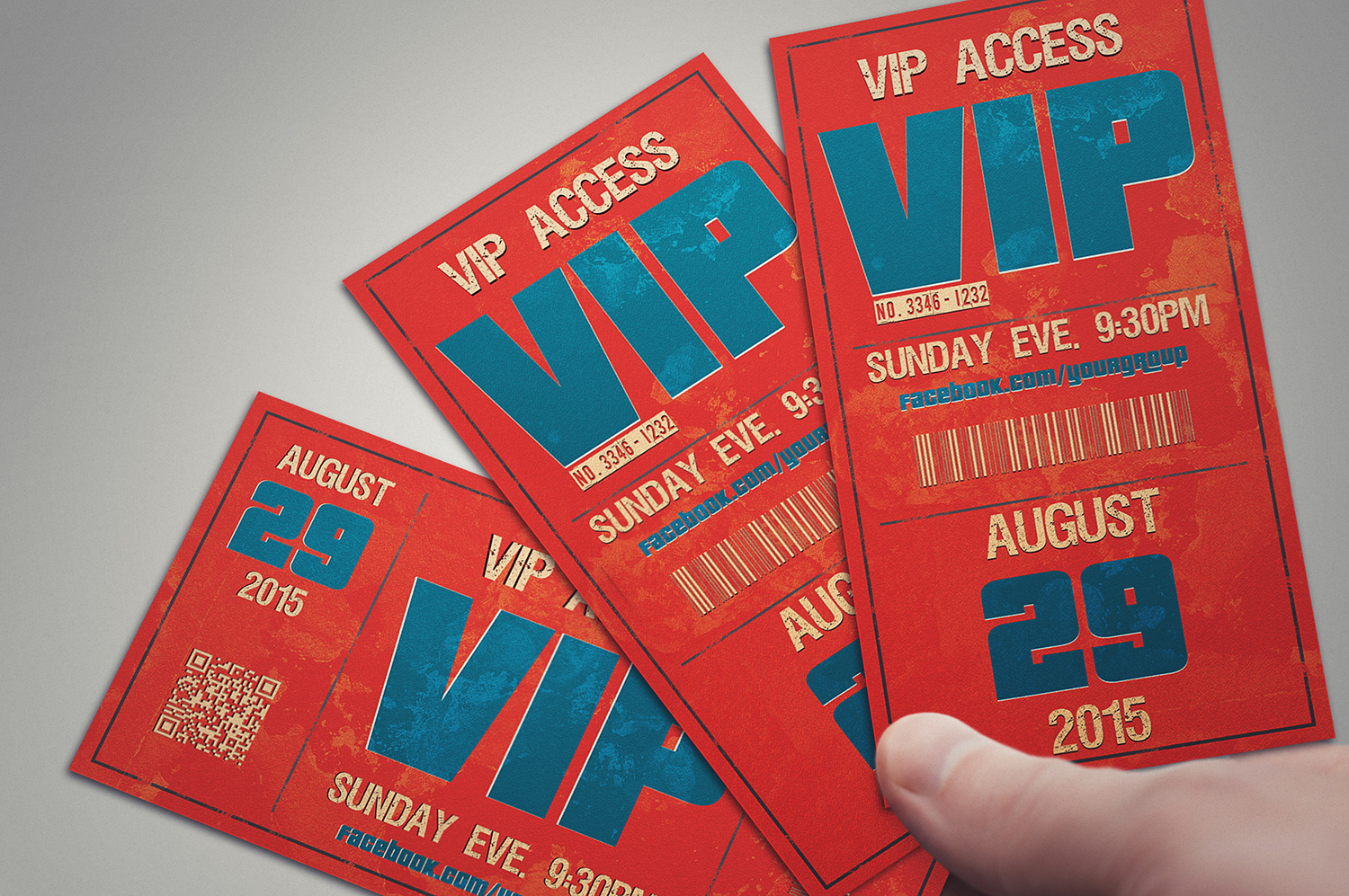 Multipurpose retro VIP PASS card ~ Card Templates on Creative Market