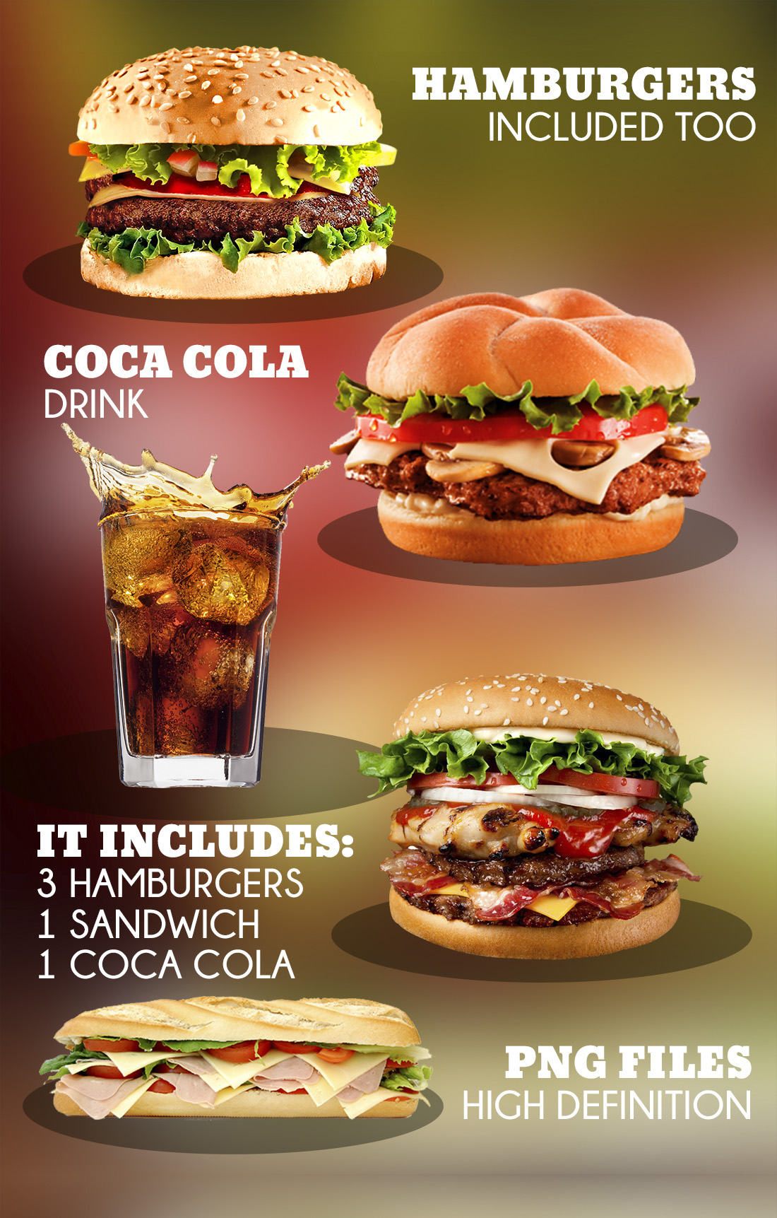 Burger Fast Food Flyer Restaurant ~ Flyer Templates on Creative Market