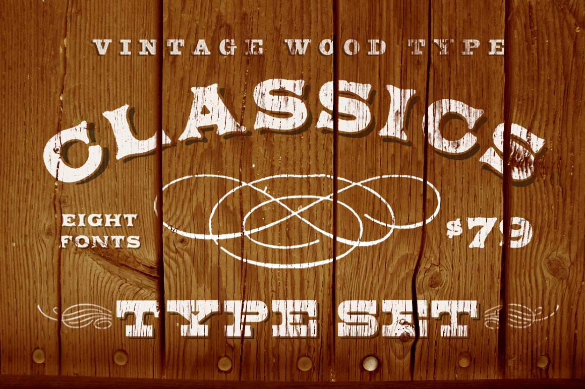 wood type fonts