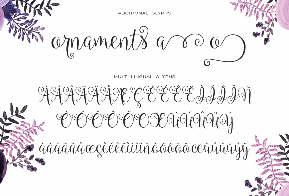 Free Carried Away Monogram Script Fonts