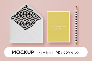 Mockup - HappyChic Card & Envelope