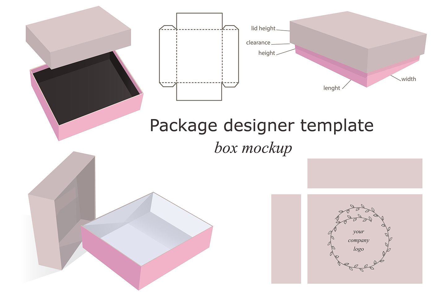 Download Box Mockups Collection ~ Product Mockups on Creative Market